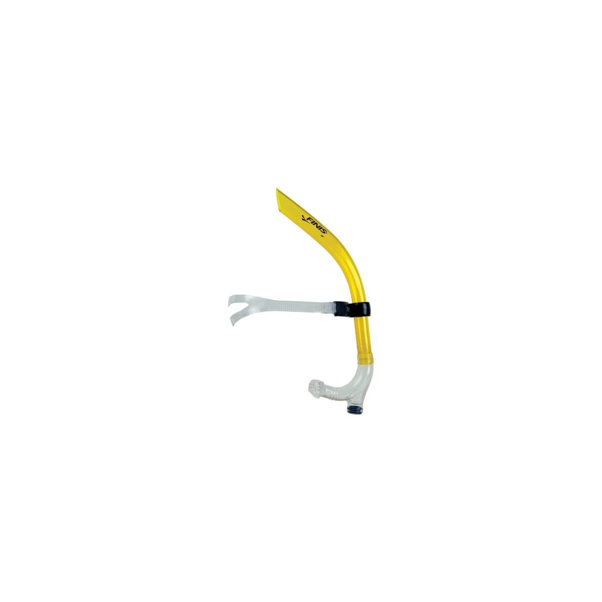 FINIS Swimmer's Snorkel Yellow Head Tube