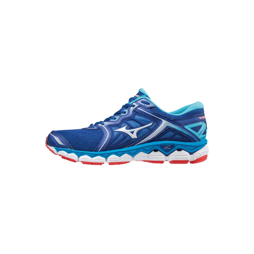 Mizuno Wave Sky Surf the Web / White / Aquarius SS18