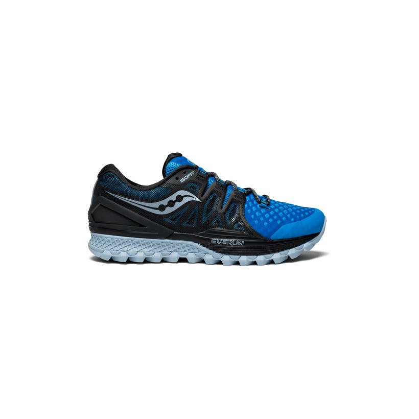 Saucony Xodus ISO 2 Blue and Black Man SS18 Sneakers