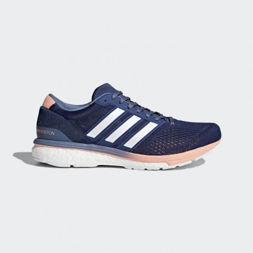 Adidas Boston 6 buty niebiesko bia e Damskie SS18