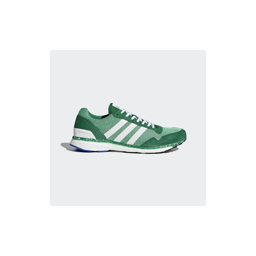 Adidas Adizero Adios 3 Men's Shoes Green SS18