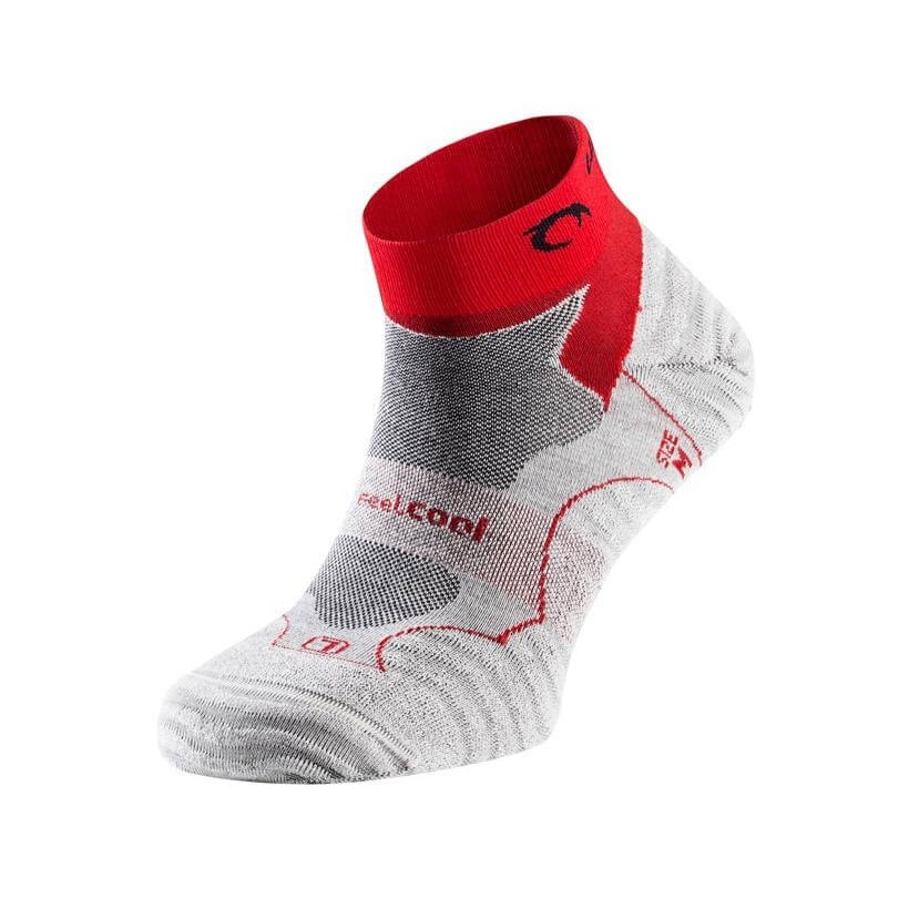 Running socks Lurbel Tiwar Gray / Red