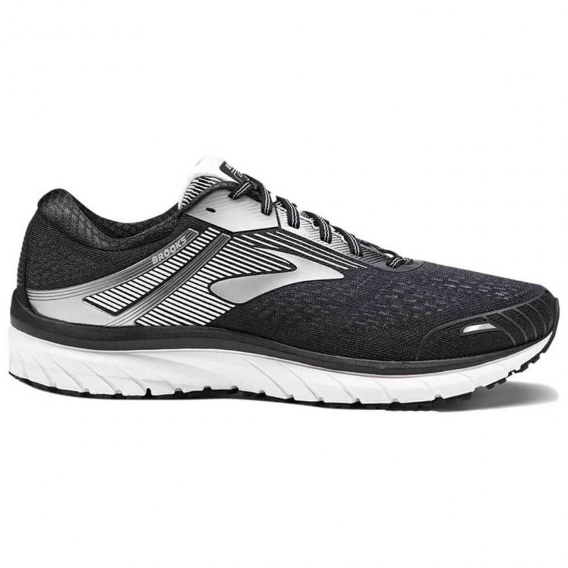 Brooks Adrenaline GTS 18 Scarpe Nero/Argento/Bianco SS18