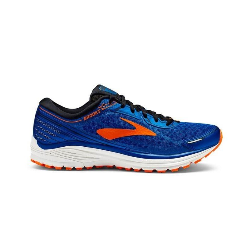 Brooks Aduro 5 Men's Shoe Blue / Orange SS18