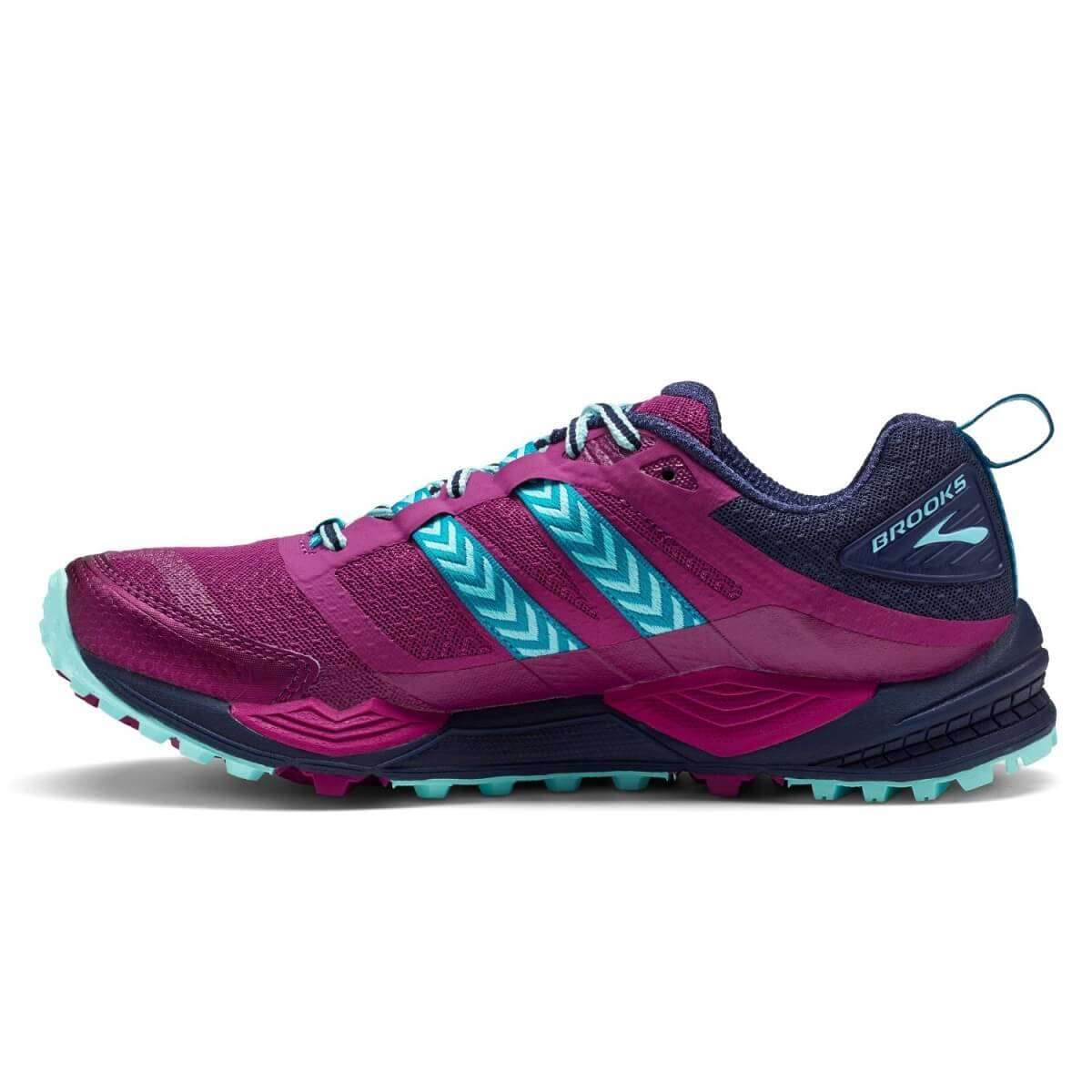 Zapatillas Trail Brooks Cascadia 12 Mujer Azul