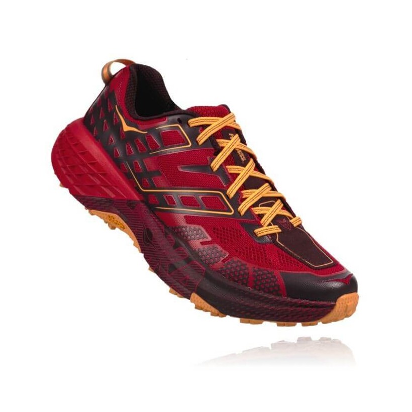 Hoka One One SpeedGoat 2 SS18 Red Men's Trail Shoes