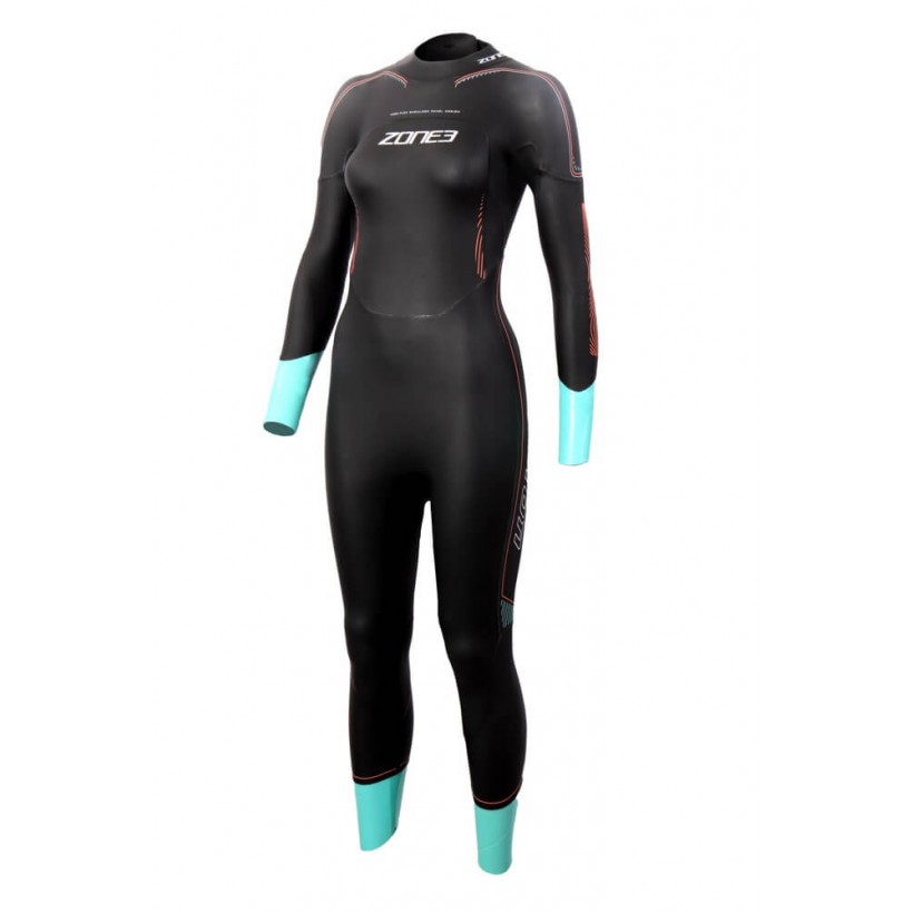 Fato de neoprene feminino Zone3 Vision 2018