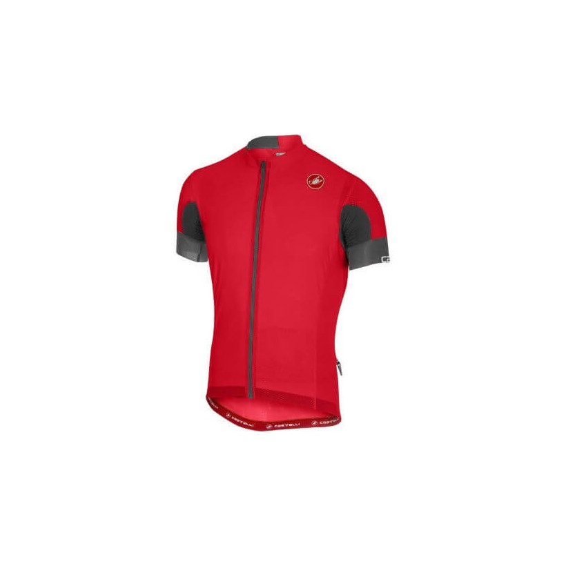 Castelli Aero Race 4.1 jersey. Red color