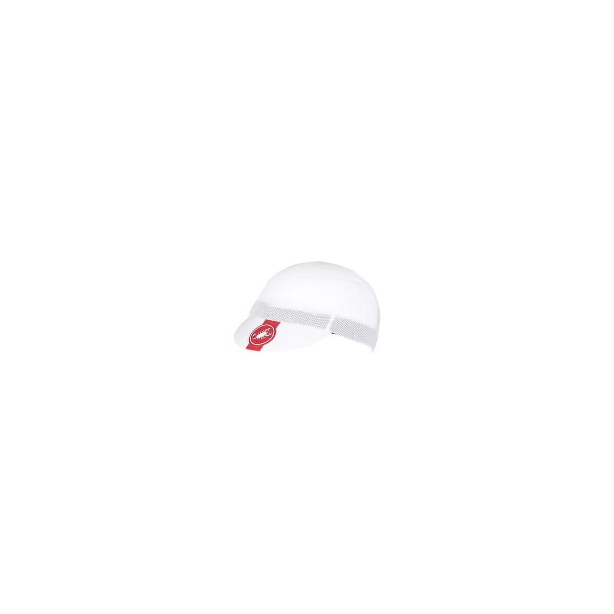 casquette de cyclisme castelli a/c. blanc