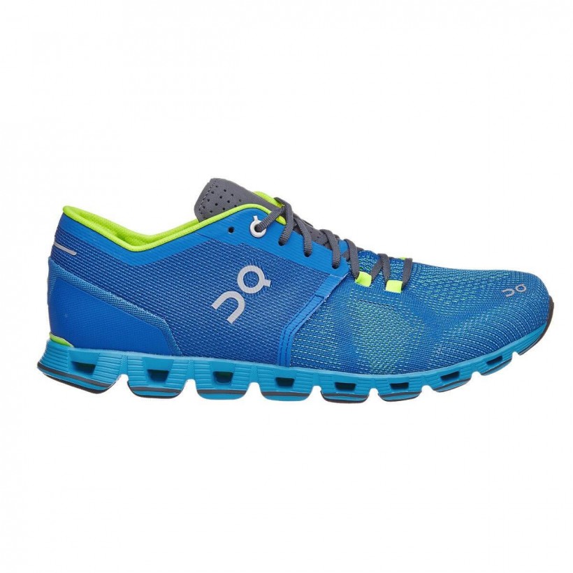ON Cloud X Blue SS18 shoes