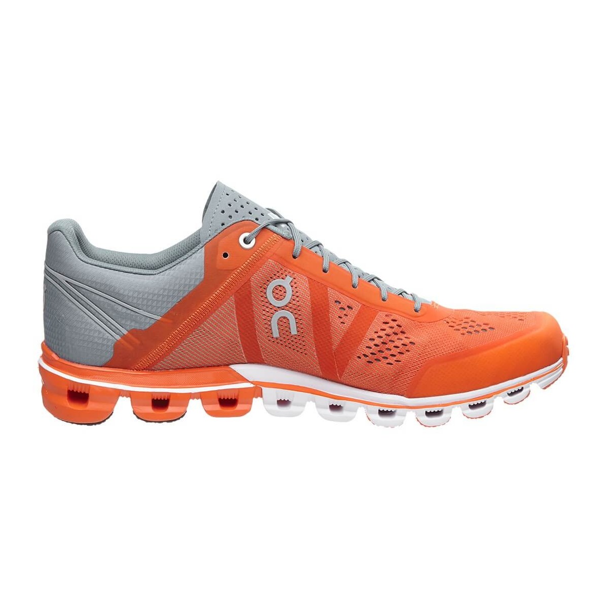 ON Cloudflow Orange Gray Shoes - 365Rider