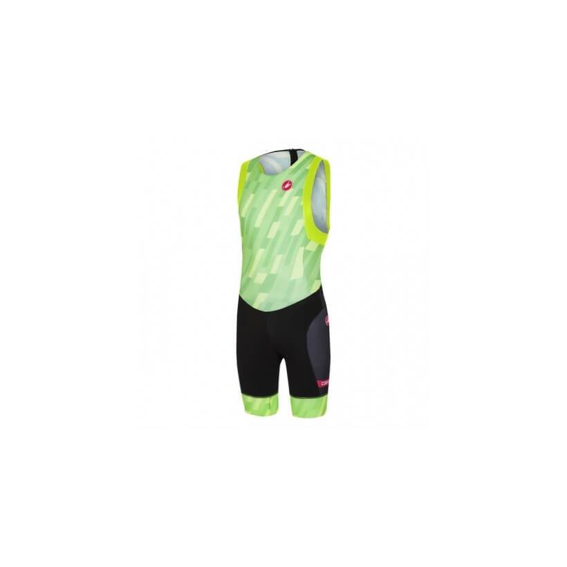 Castelli Integral Free Trisuit Grün / Schwarz