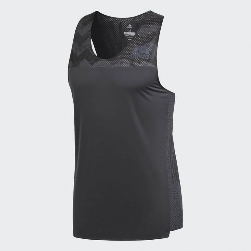 Adidas Adizero Black Runner T-Shirt for Men