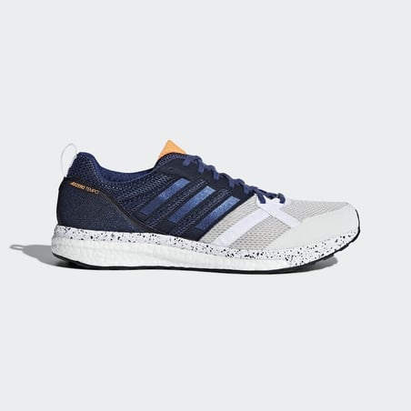 Adidas adizero tempo 9 Niebieski / Biały