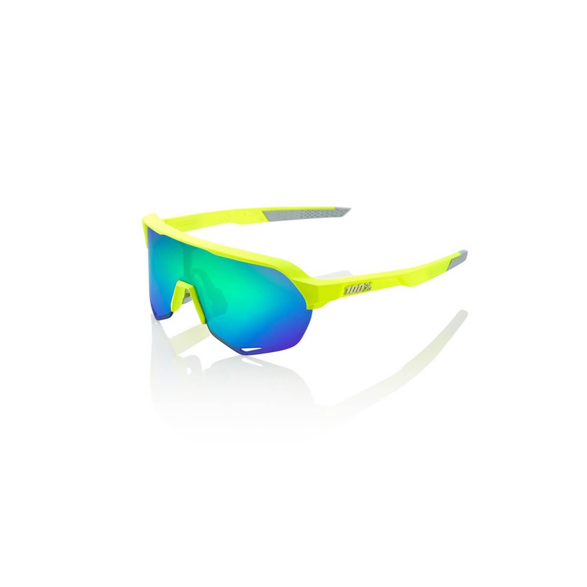 00 F  günstig Kaufen-Brille 100% S2 YELLOW FLUOR MATT (MULTILAYER MIRROR GREEN LENS). Brille 100% S2 YELLOW FLUOR MATT (MULTILAYER MIRROR GREEN LENS) <![CDATA[Brille 100% S2 YELLOW FLUOR MATT (MULTILAYER MIRROR GREEN LENS) Innovative Technologie und exklusive Objektive wurden