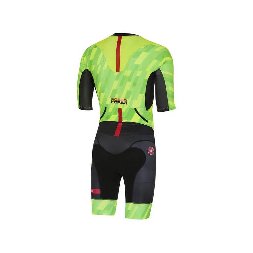 Castelli Kombinezon All Out Speed - Triathlon Zielony Czarny