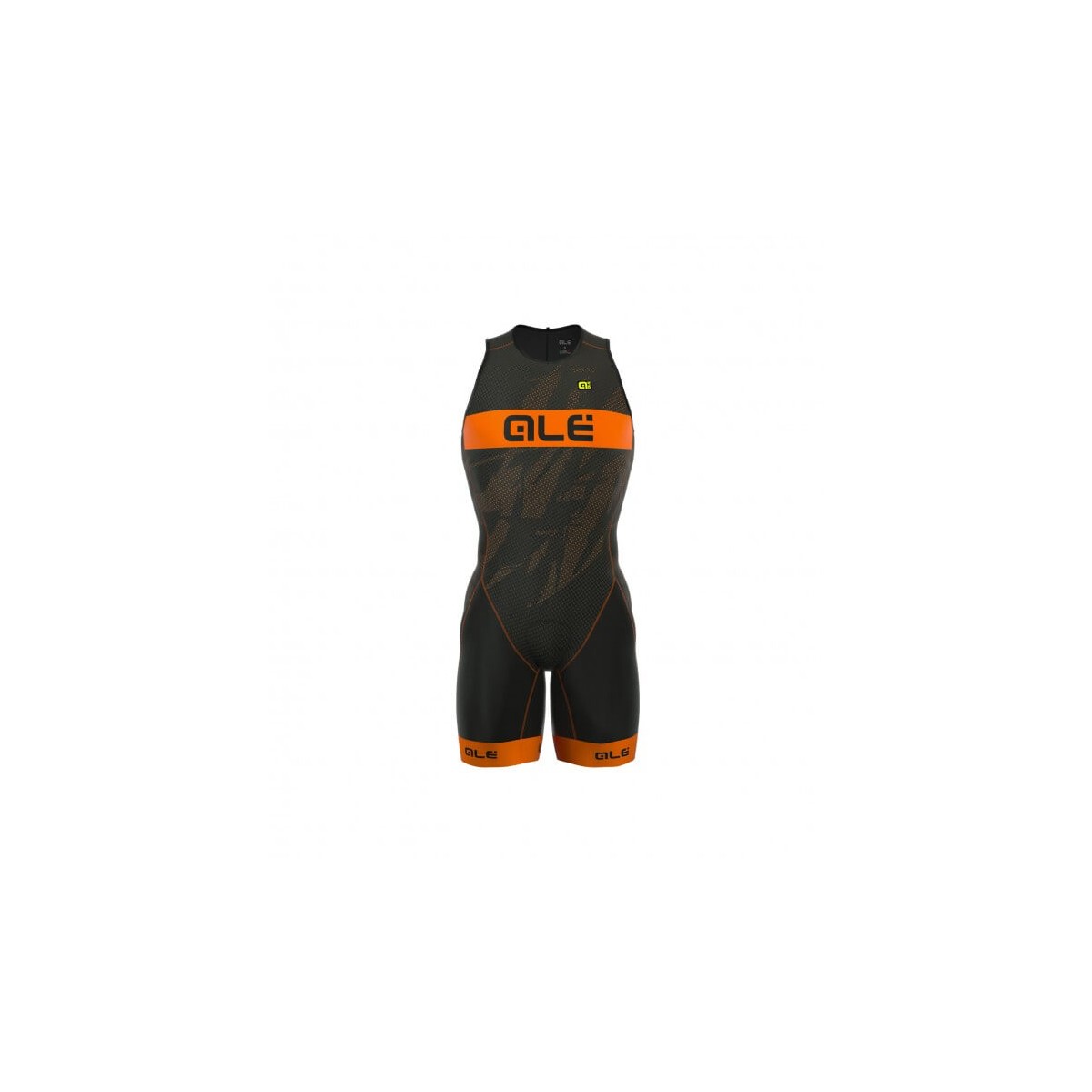 Body Alé triatlo olímpico tri record preto laranja, tamanho s