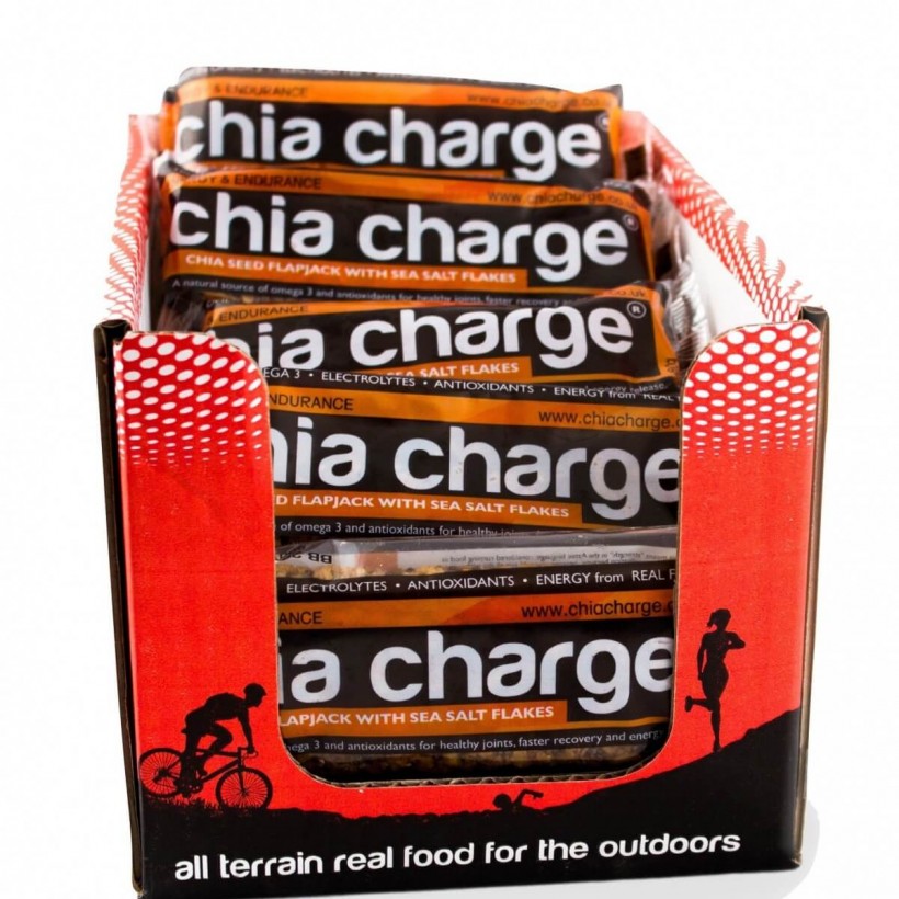 Caja Chia Charge 20 Barritas de 80gr