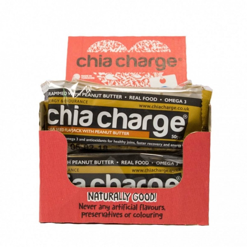 Chia Charge Box 12 Energy Bars 50gr