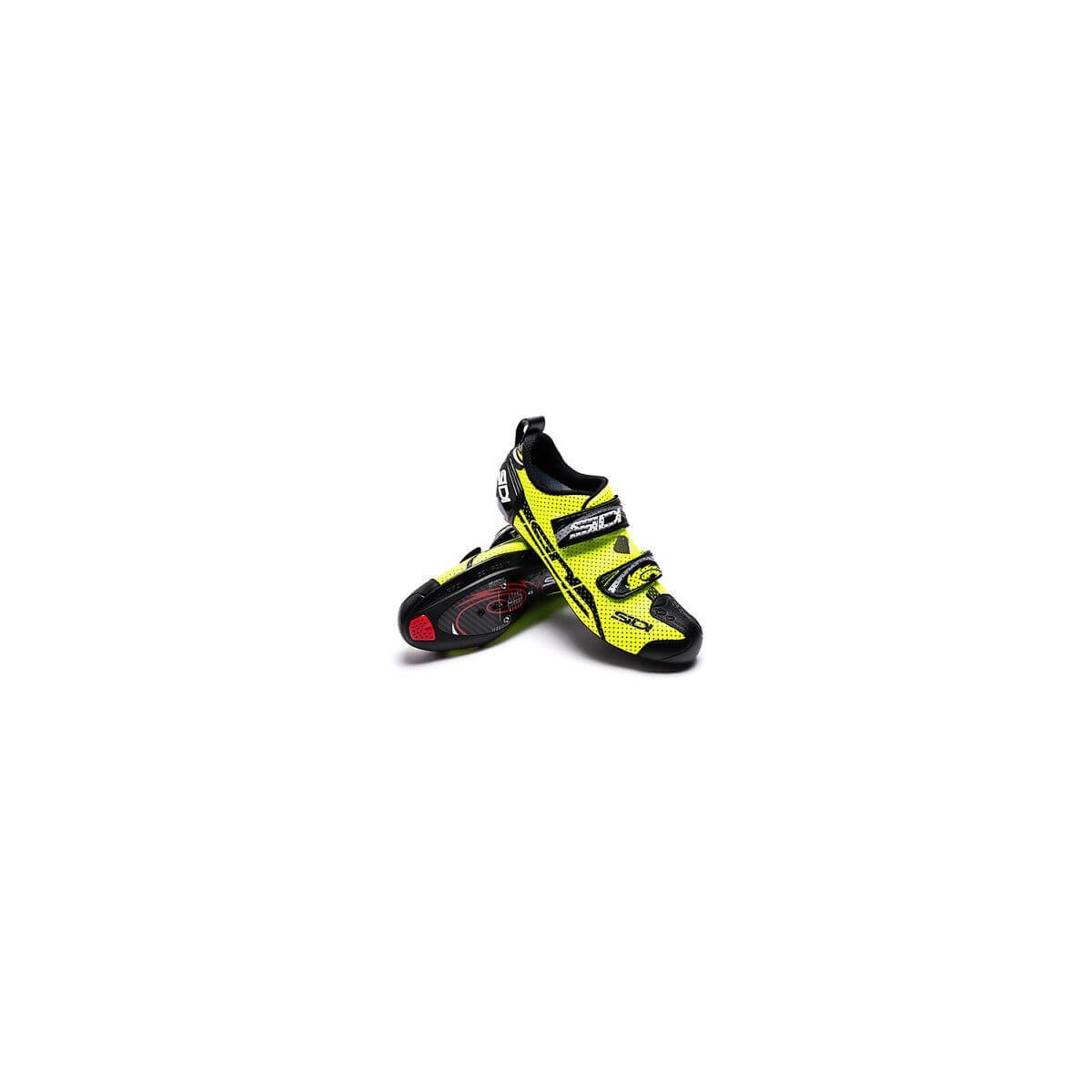 Sidi T4 Air Carbon Shoes Fluor Yellow Black