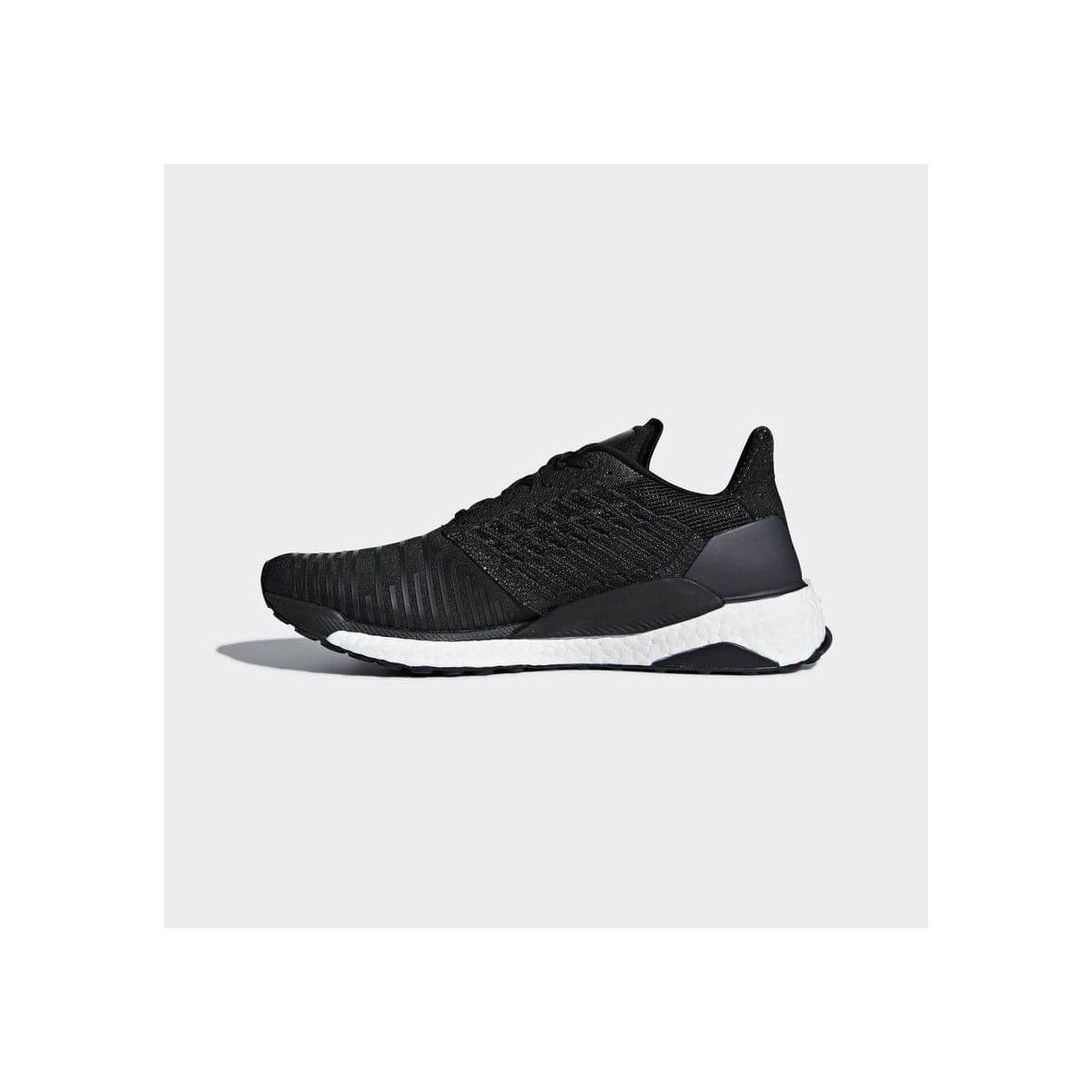 Elástico Oblea Ser amado Adidas Solar Boost Black Men's Running Shoes