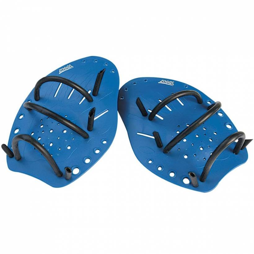 Palas Grandes de Zoggs Matrix Hand Paddles en azul