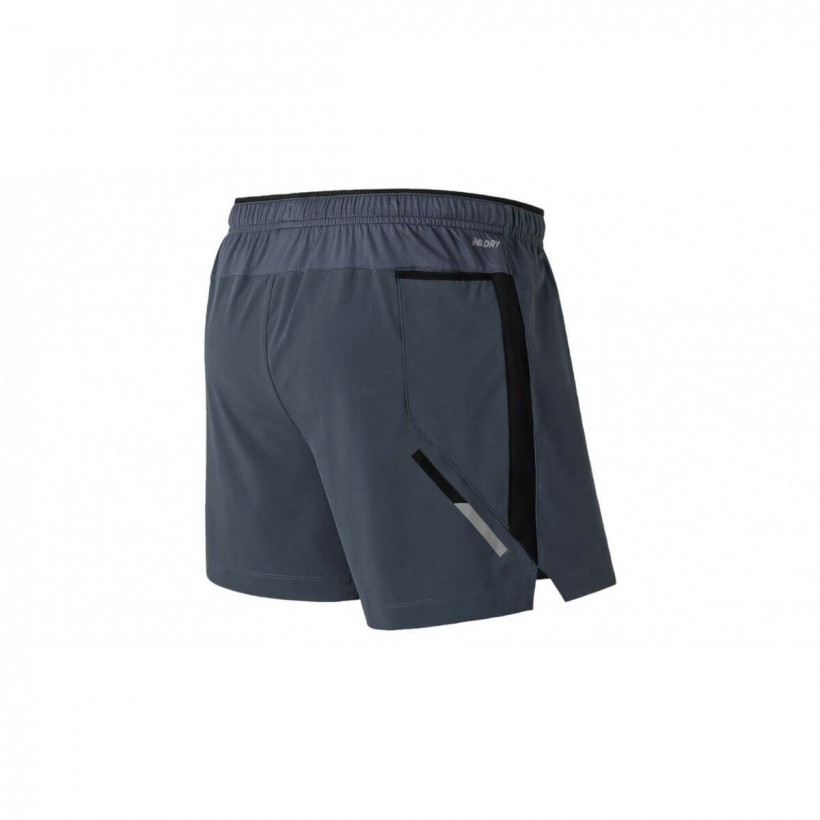 New Balance Impact 5in Shorts Gray