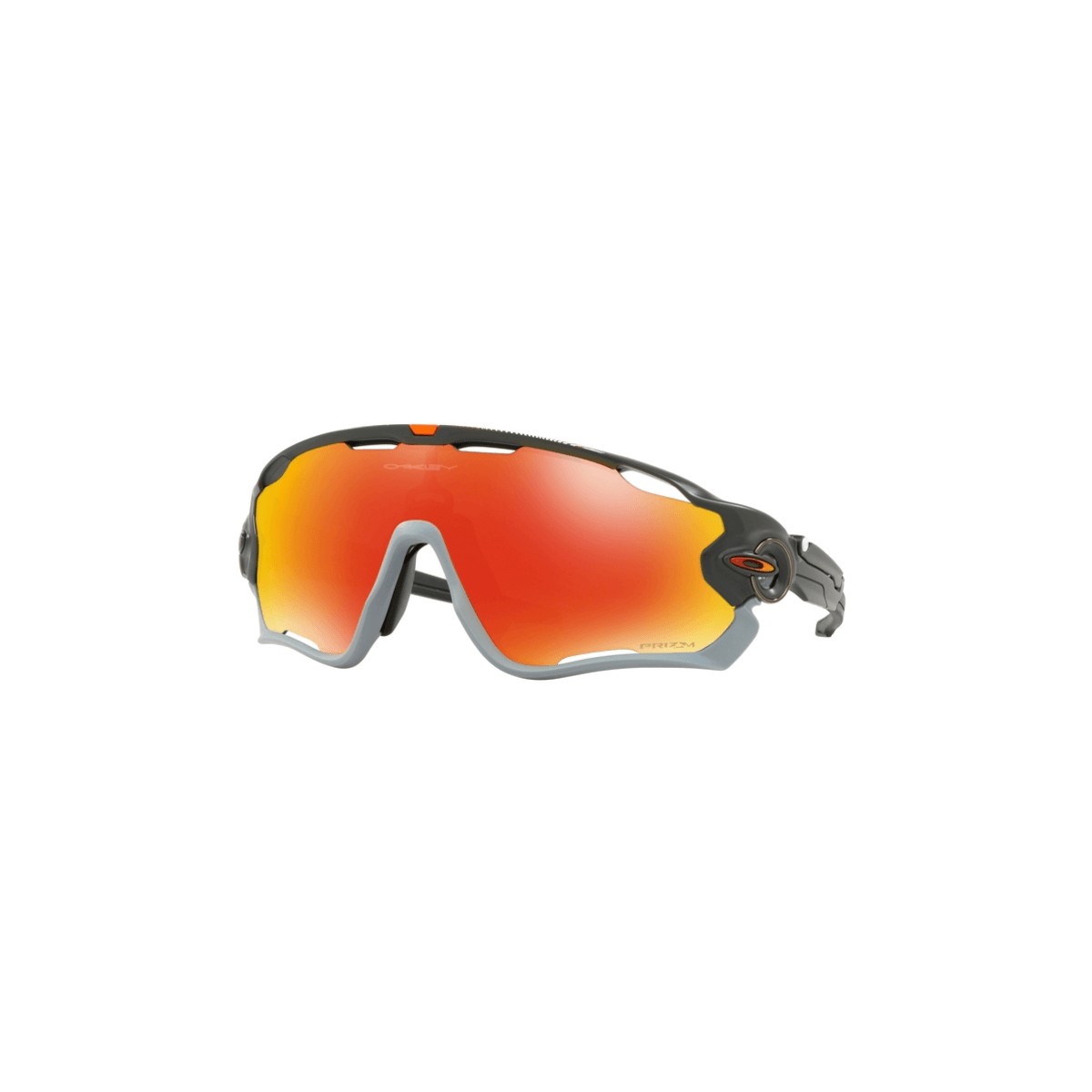 Oakley Jawbreaker Aero Flight Collection Matte Carbon Prizm Ruby Sunglasses
