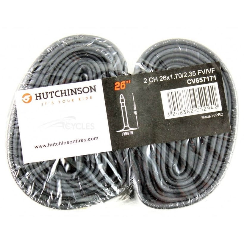 Pakket van 2 Hutchinson 26x1.70-2.35 Presta 48mm camera's