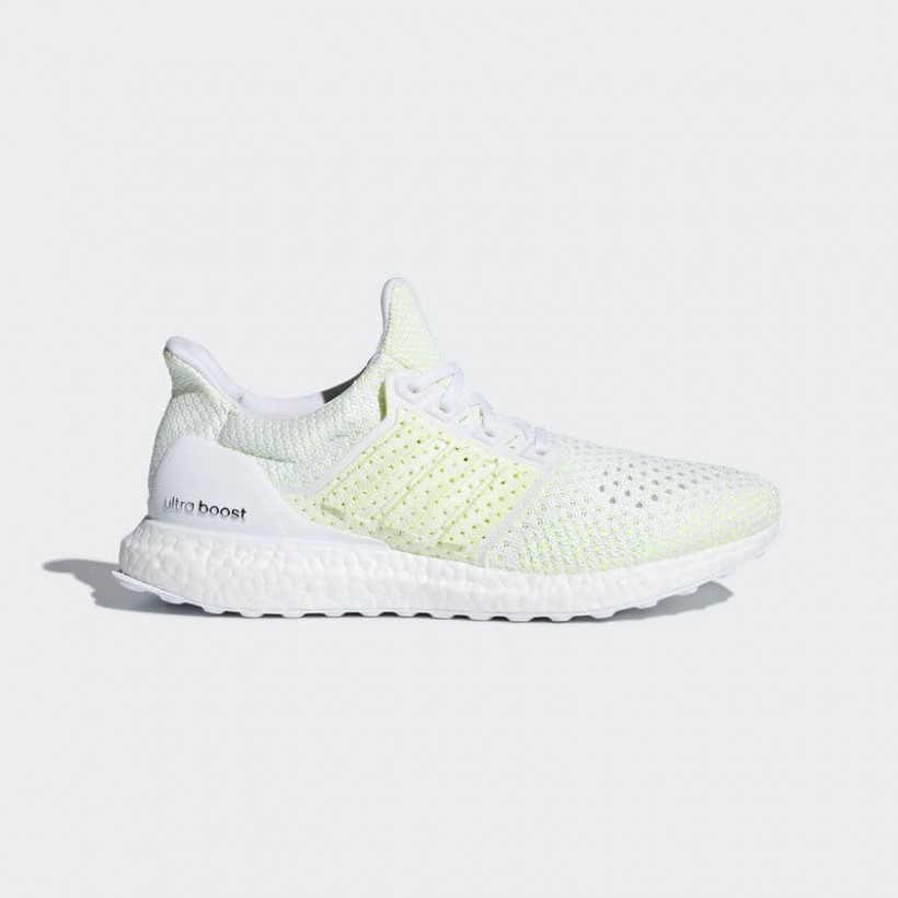 Adidas Ultra Boost Clima White / Lime AW18 Shoes