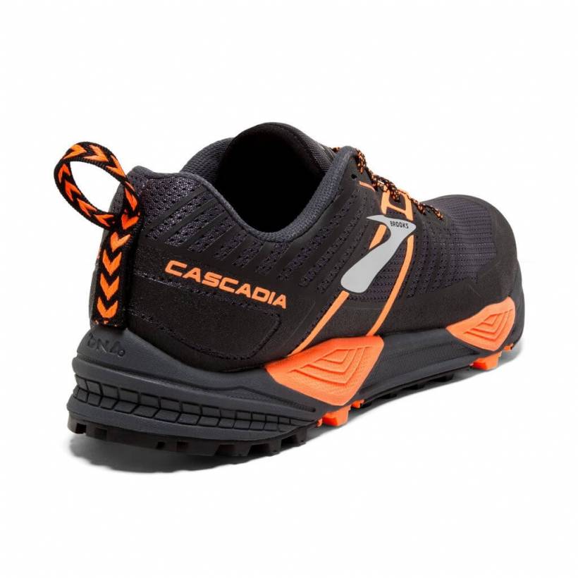 Brooks Cascadia 13 Scarpe Nero Arancio AW18