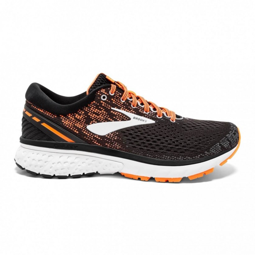 Brooks Ghost 11 Black Orange AW18