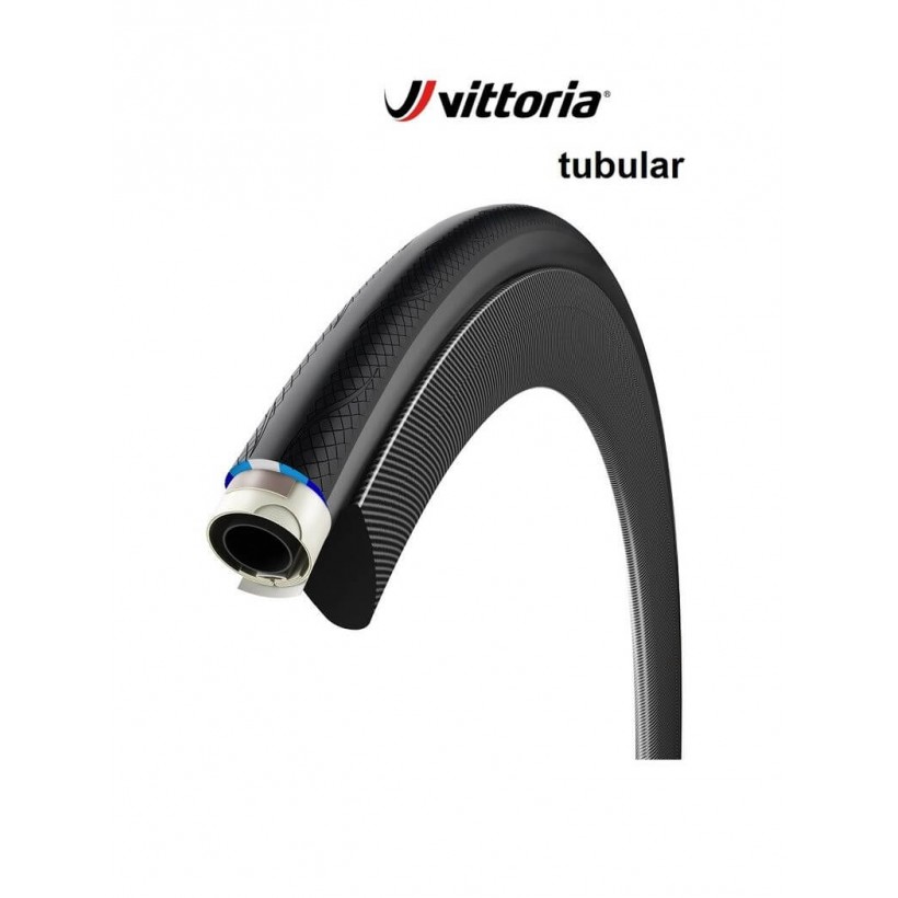 Tubular Vittoria Rubino Pro Graphene 700 x 23-25 Anthracite