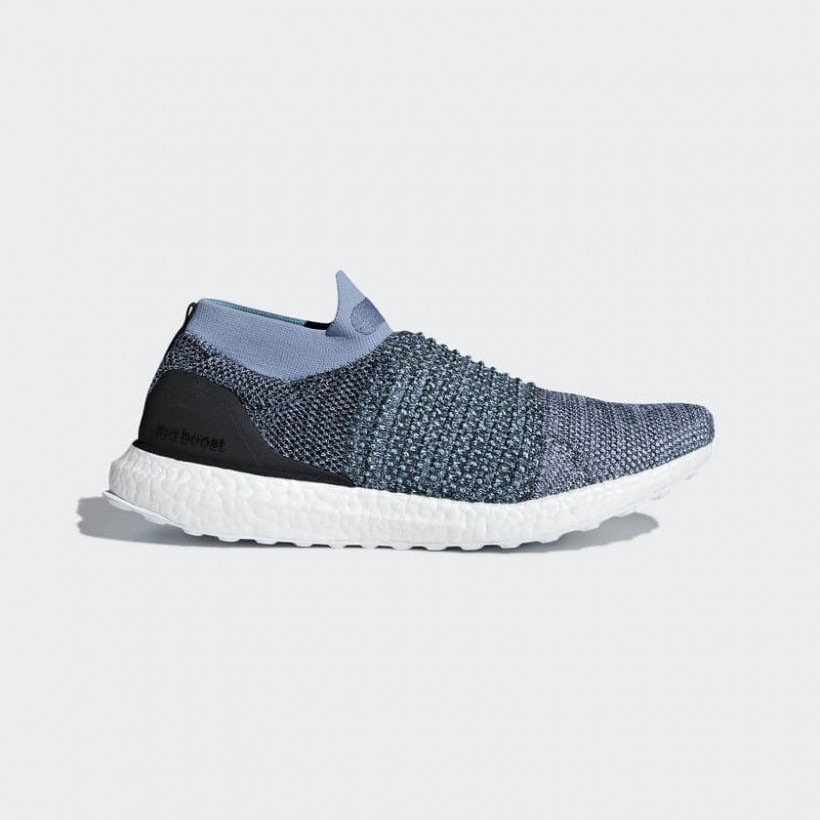 Adidas Ultra Boost Laceless Parley Blue AW18
