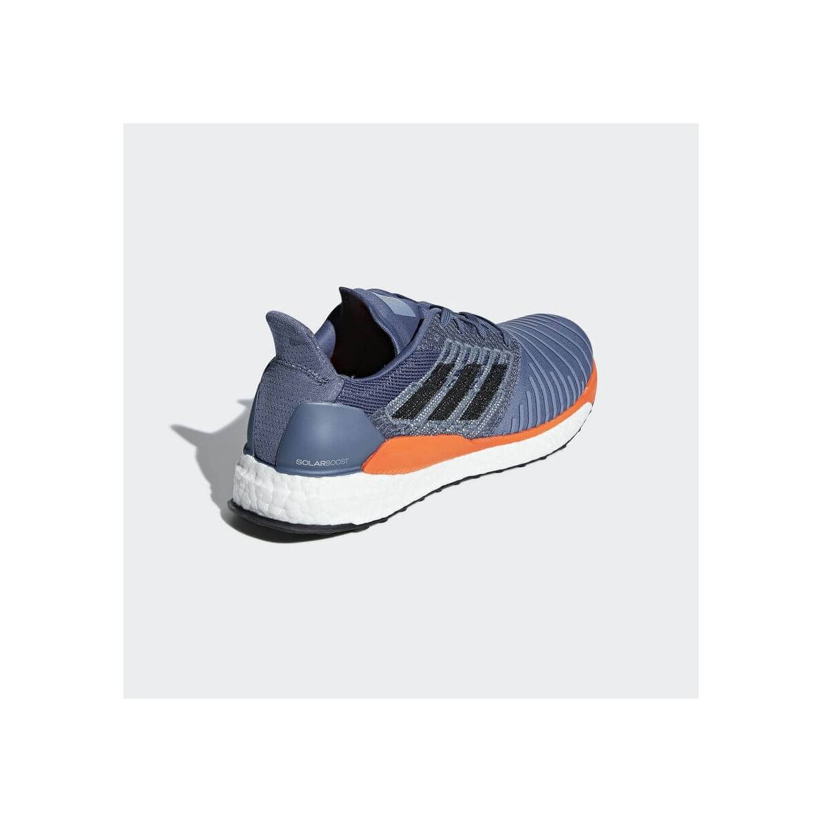 Zapatillas Adidas Solar Boost Tinta Azul Naranja OI18 365Rider
