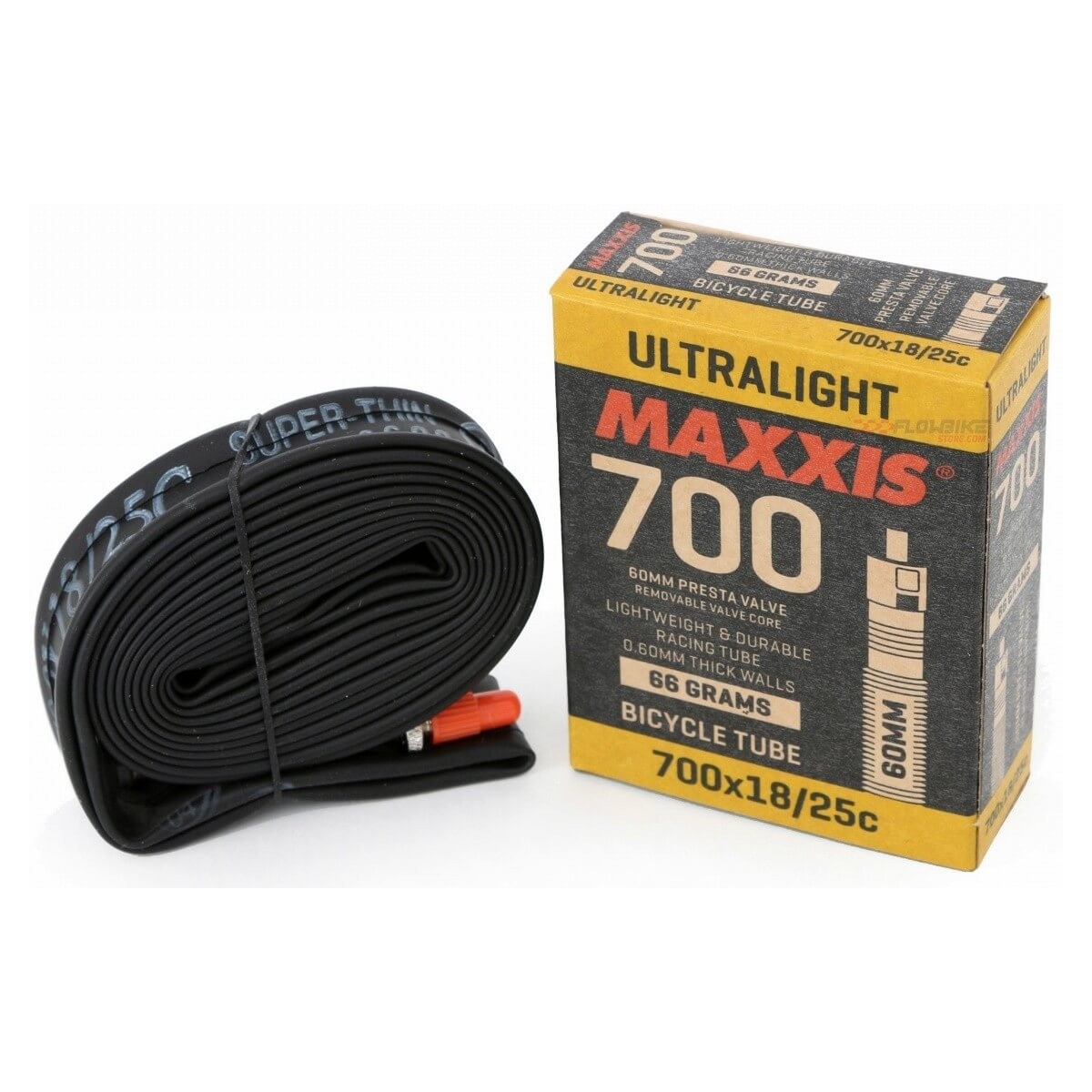 25 mm günstig Kaufen-Maxxis Ultralight 700x18-25C Presta 60mm Kamera.. Maxxis Ultralight 700x18-25C Presta 60mm Kamera. <![CDATA[0,60 mm dickes Butylrohr, das große Leichtigkeit mit guter Zuverlässigkeit kombiniert. Für Dächer mit 700 x 18-25 ° C. 60mm Presta / Fahrradve