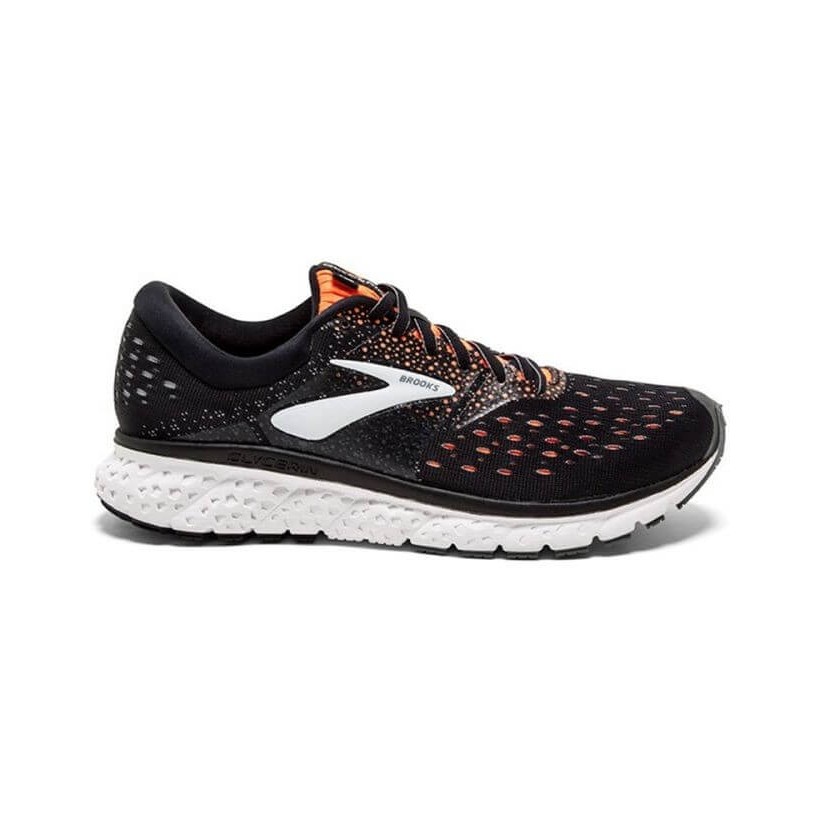 Brooks Glycerin 16 Shoes Black / Orange AW18