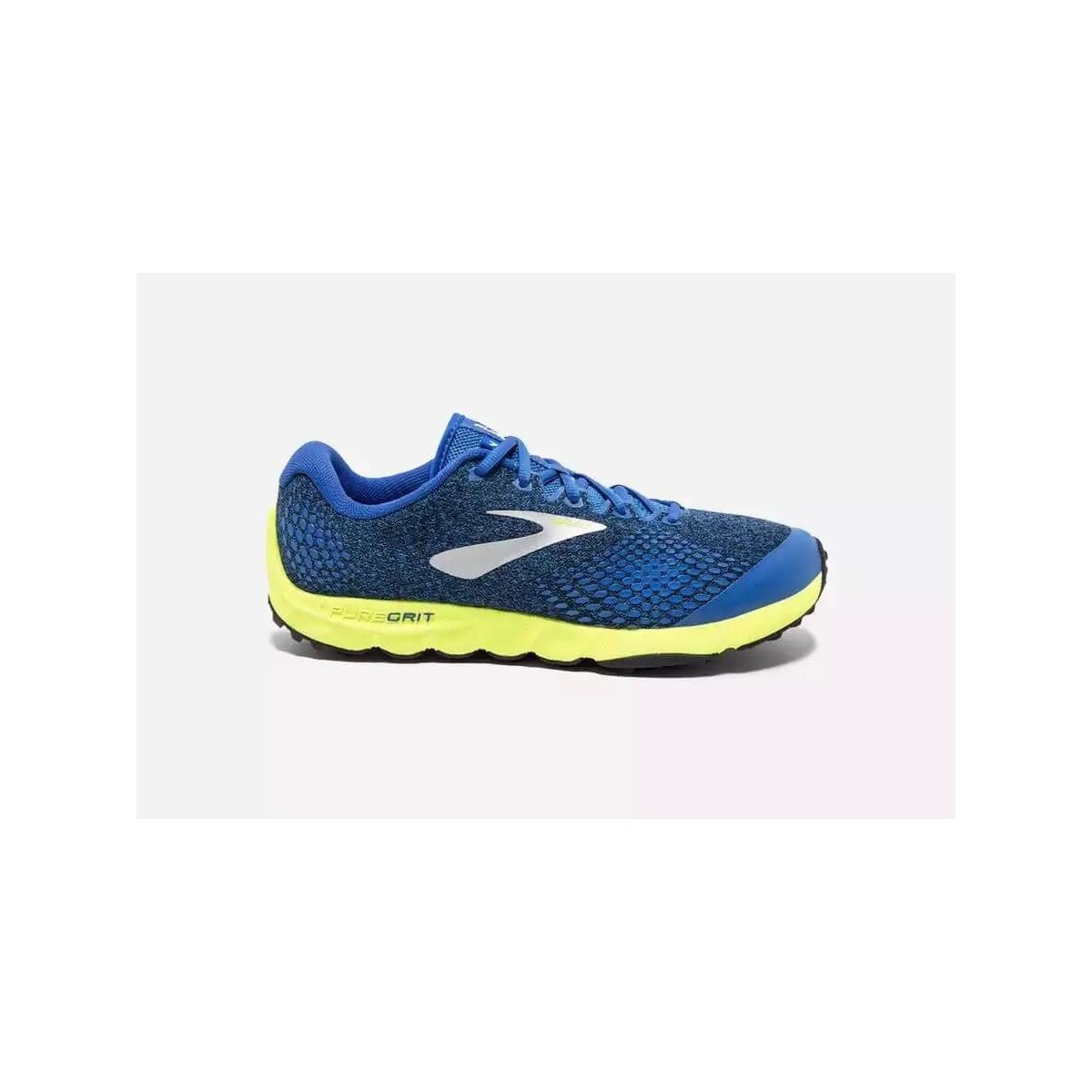 Brooks PureGrit 7 Trail Shoes Blue / Lime AW18