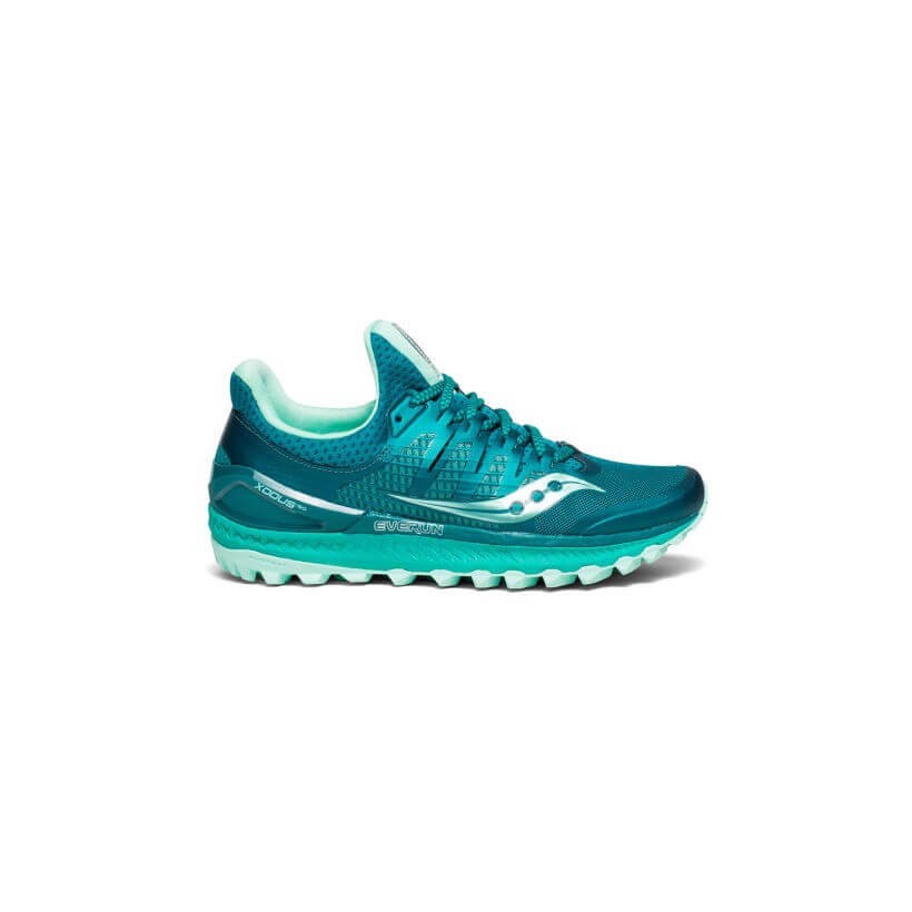 Damskie buty do biegania Saucony Xodus ISO 3 zielone AW18