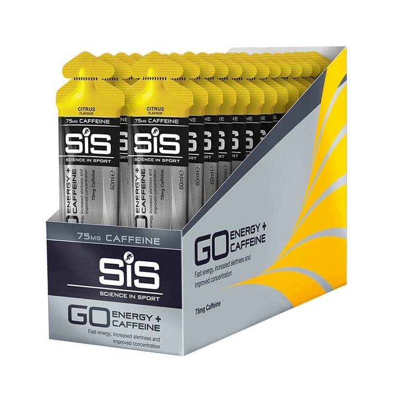 SIS Citrus Caffeine Gel Box SIS 30udx60ml