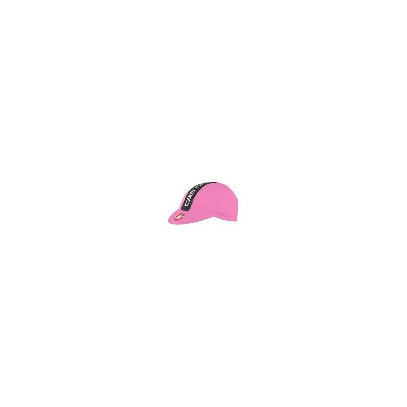 Castelli Retro 3 Pink Giro Cap - Black