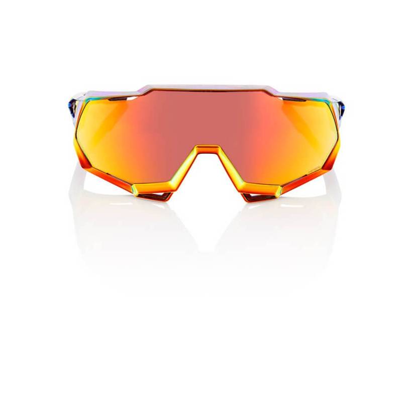 Óculos 100% SPEEDTRAP PETER SAGAN EDIÇÃO LIMITADA (HD MULTILAYER RED MIRROR LENS)