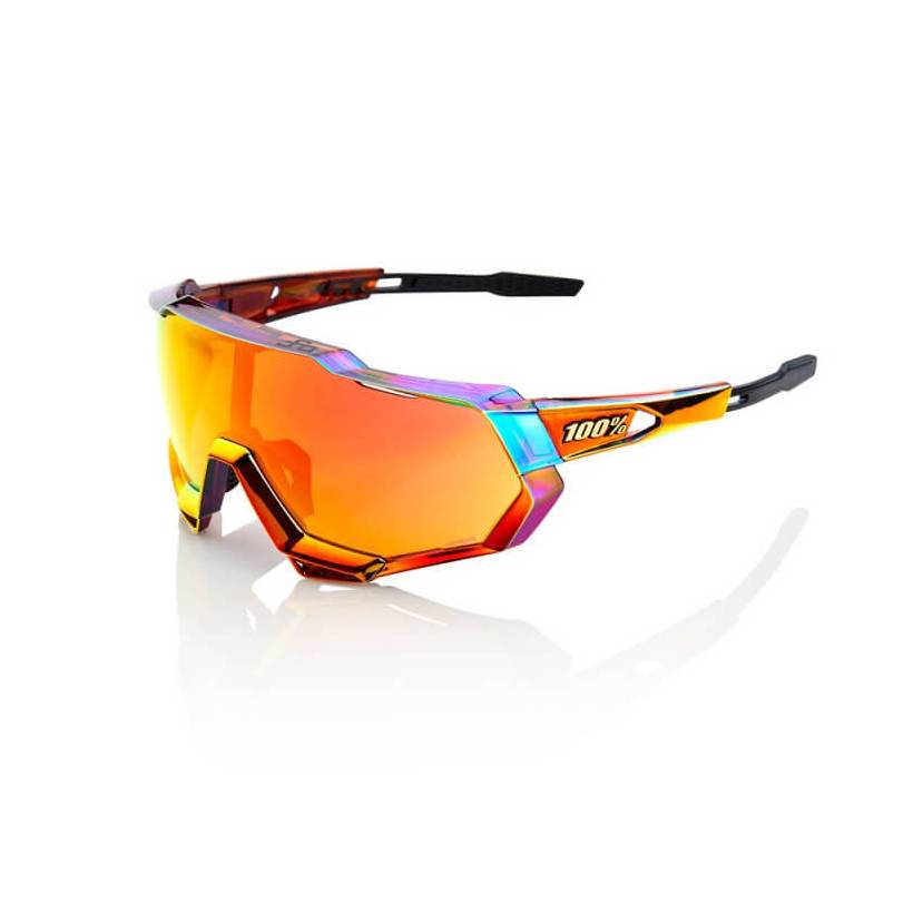 Óculos 100% SPEEDTRAP PETER SAGAN EDIÇÃO LIMITADA (HD MULTILAYER RED MIRROR LENS)