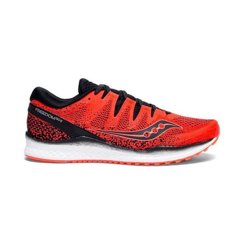 Zapatillas Saucony Freedom ISO 2 Rojo Hombre