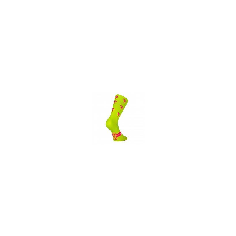 Sporcks Flamingo Yellow Sock