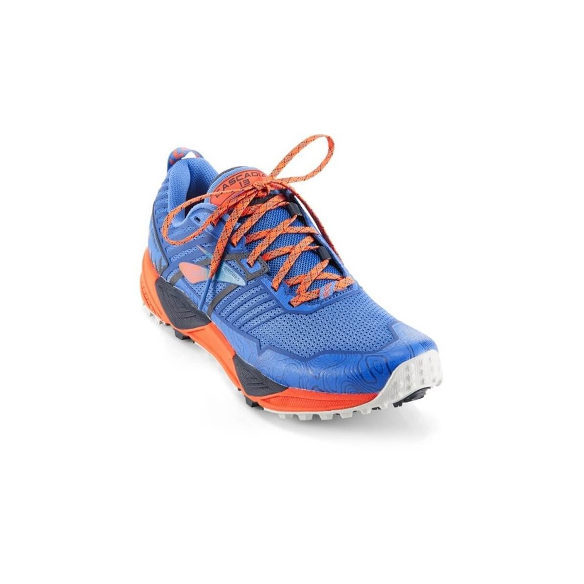 Brooks Men´s Light Blue/Orange Cascadia 13 running shoes