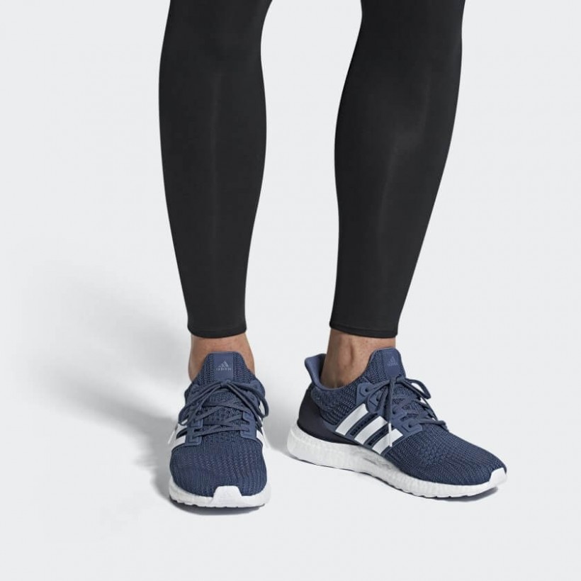 Adidas ultra boost hotsell azul y blanco
