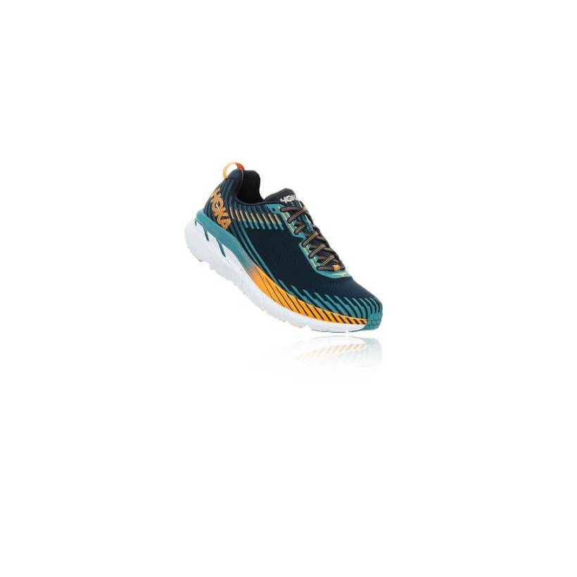 Buty męskie Hoka One One Clifton 5 AW18 czarno-niebieskie
