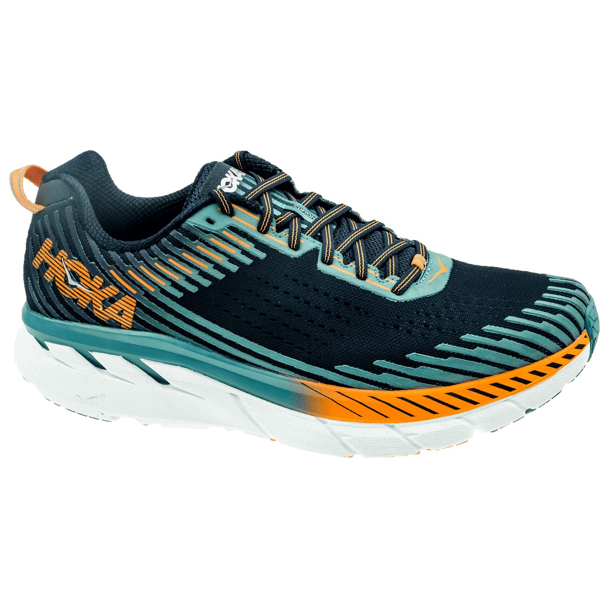 Hoka One One Clifton 5 AW18 Black Blue Men s Shoes
