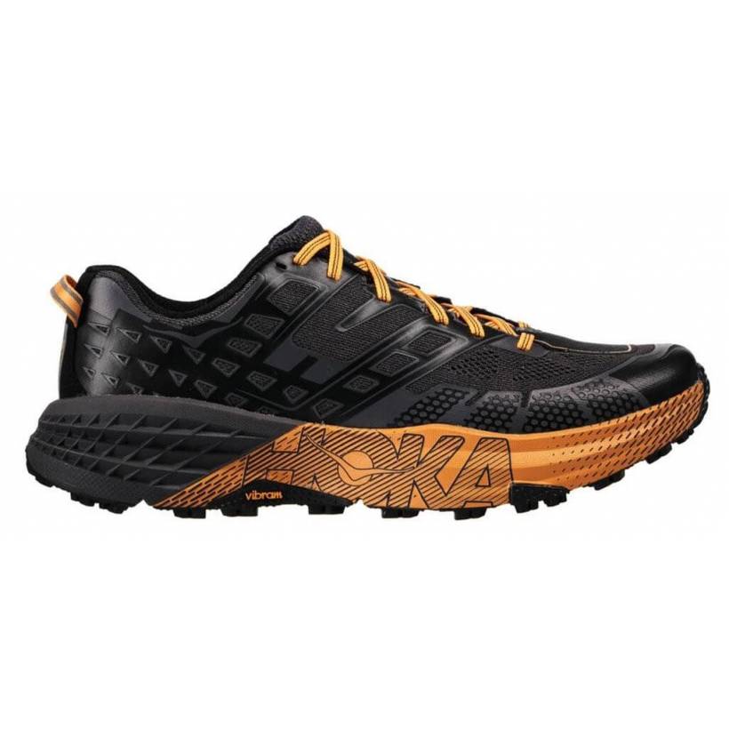 Hoka One One SpeedGoat 2 AW18 Gray Black Men s Trail Shoes
